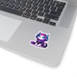 🚀🐱 Cyber Kitty Stickers: Cyberpunk Meets Cuteness 🐱🚀