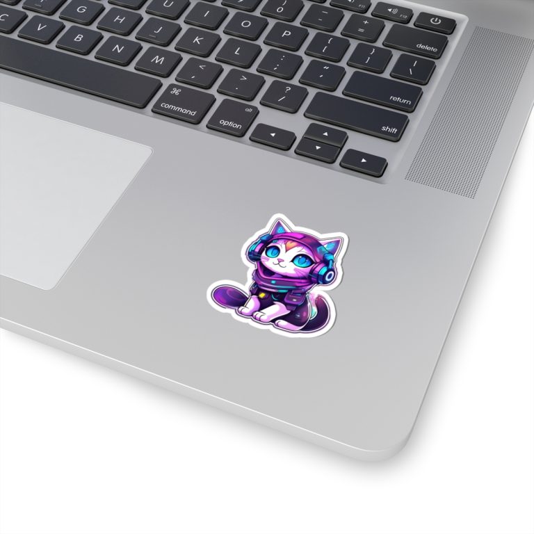 🚀🐱 Cyber Kitty Stickers: Cyberpunk Meets Cuteness 🐱🚀